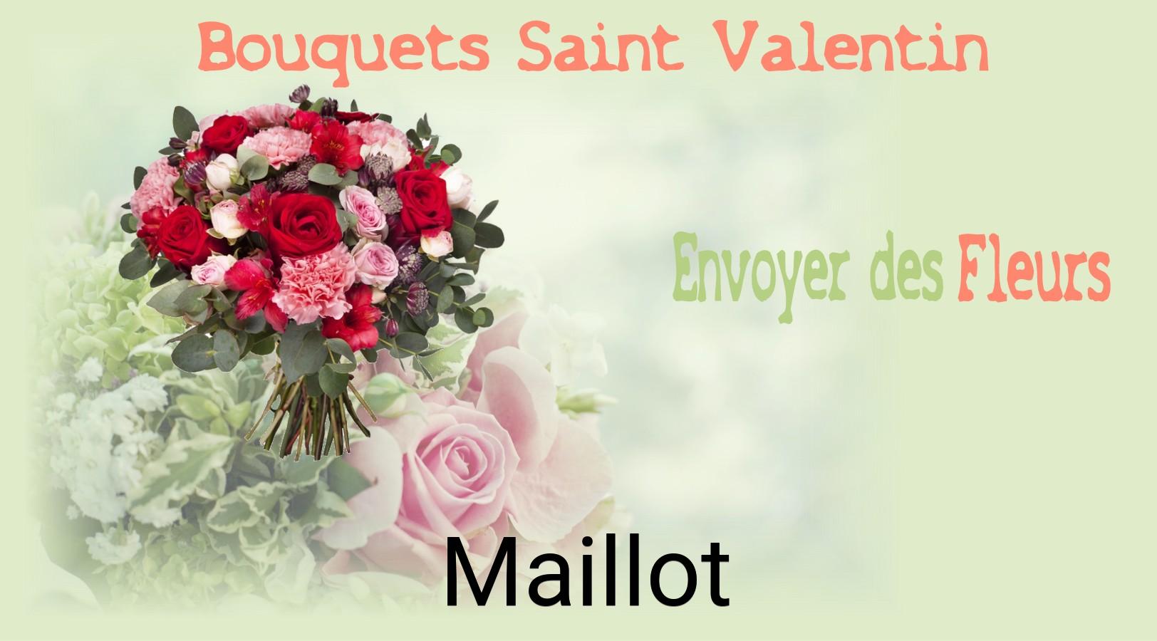 Roses de Saint-Valentin livrées à Maillot